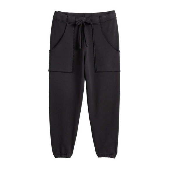 Frank & Eileen Pants - Frank & Eileen Eamon Pants Small Black Joggers Pockets Luxury